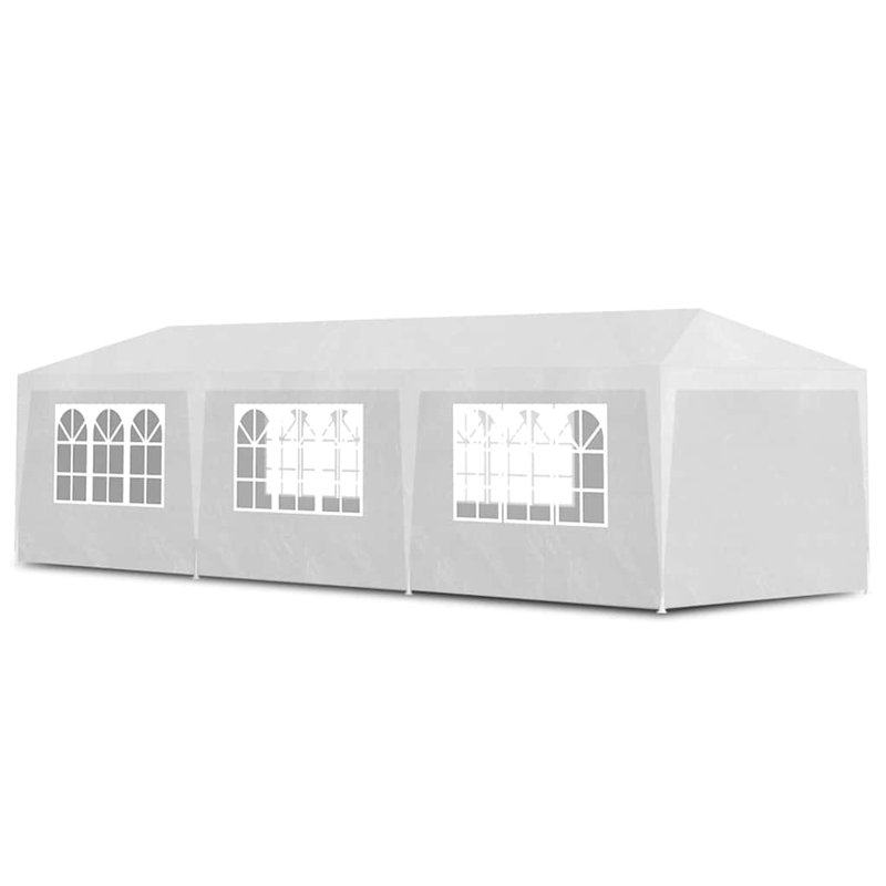 Party Tent 3x9 m, White