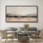 «Minimal Landscape Abstract Mountain Hues Minimalist Landscape», reproduction d'art sur toile-111566020-98042326
