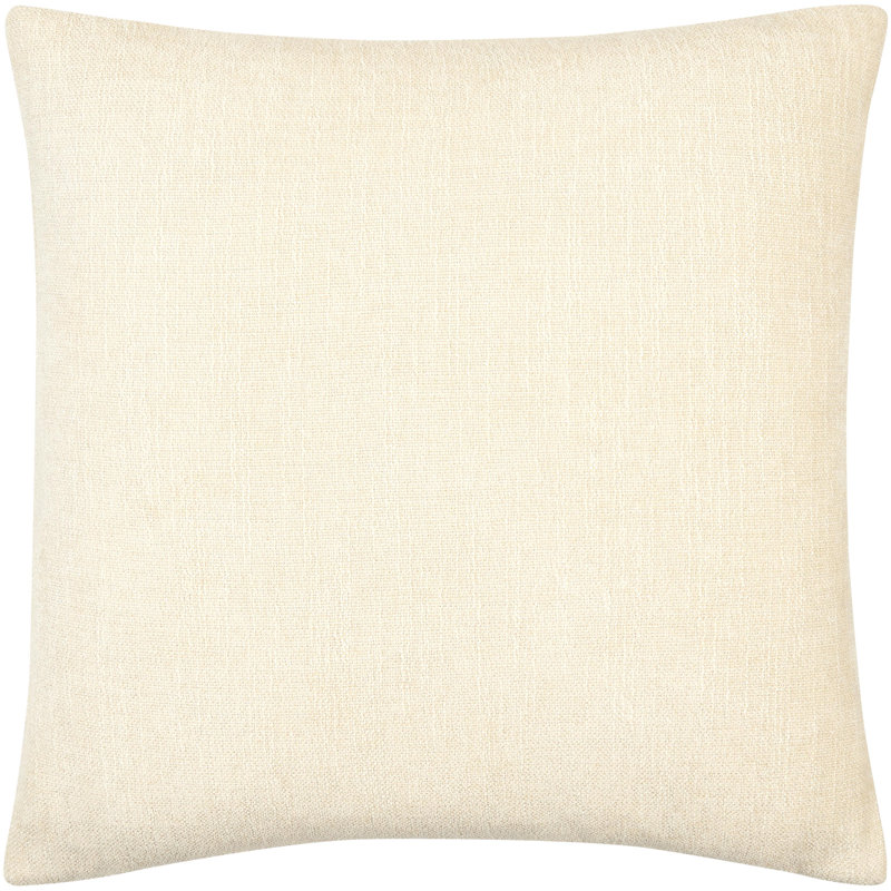 Puako Accent Pillow, H 22 po x l 22 po, Ivoire, Mélange de duvet