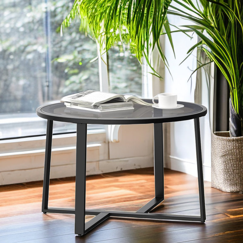 Table basse Franciousha, Noir