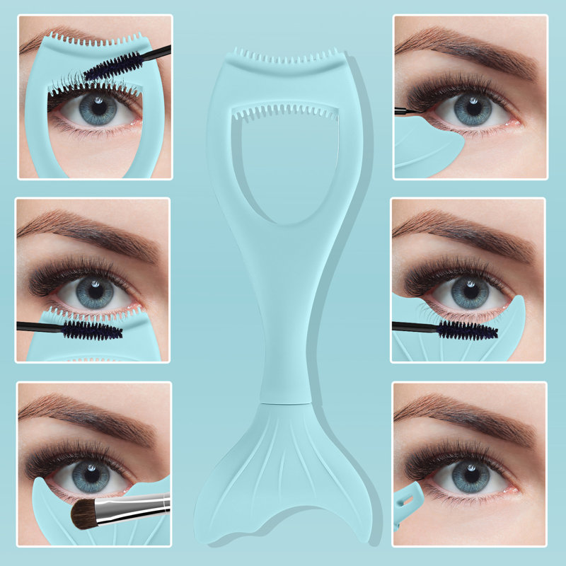 3Pcs Mascara Guard Mascara Shield Applicator Eyelash Comb Cosmetic Tool Eyelash Tool