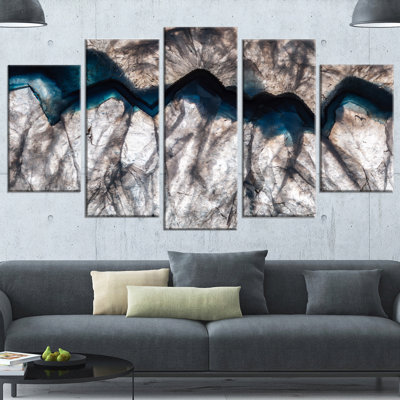 " Backlit Mineral Macro " 5 - Pieces