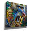  «Mandrill» par Pedro Gavidia, art mural sur toile, 12 po x 12 po