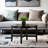 Rachel Espresso Finish Round Coffee Table With X-Cross Legs, 17.9" H X 29.85" W X 29.85" D