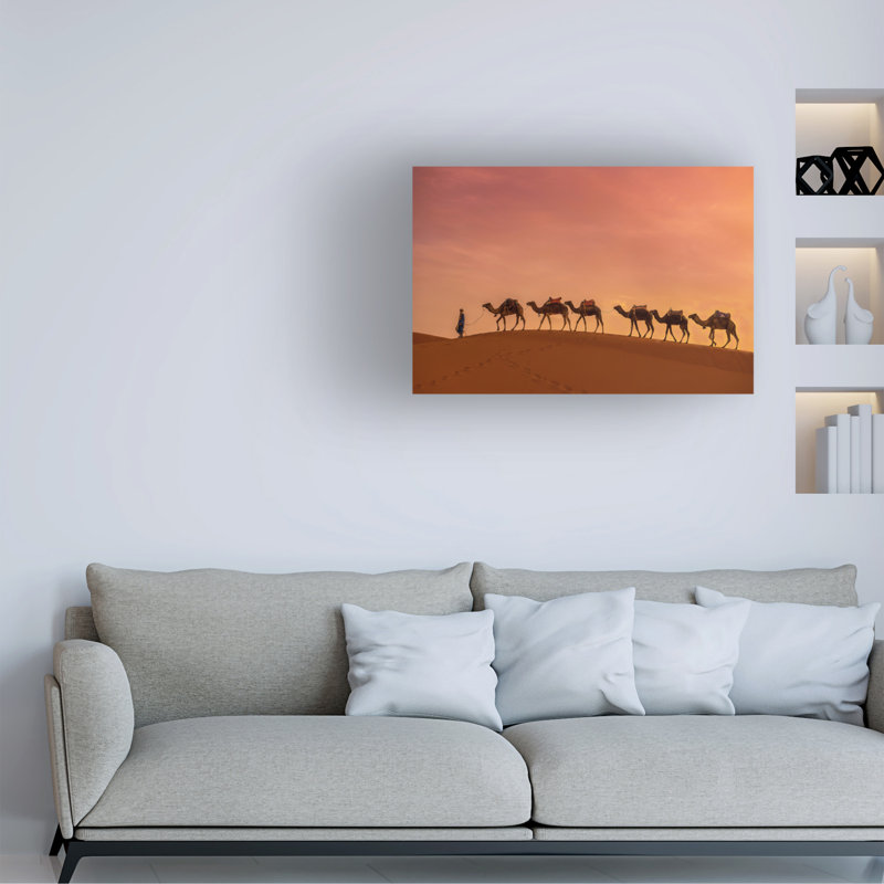 Art sur toile Fethi Turgut, H 16 po x l 24 po