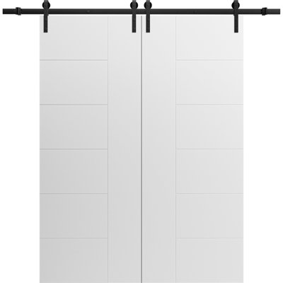 Porte de grange en bois