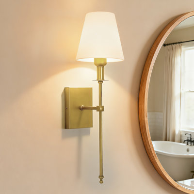 1 - Light Iron Hardwired Wallchiere