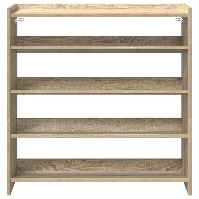 15 Pair Shoe Rack, Sonoma Oak