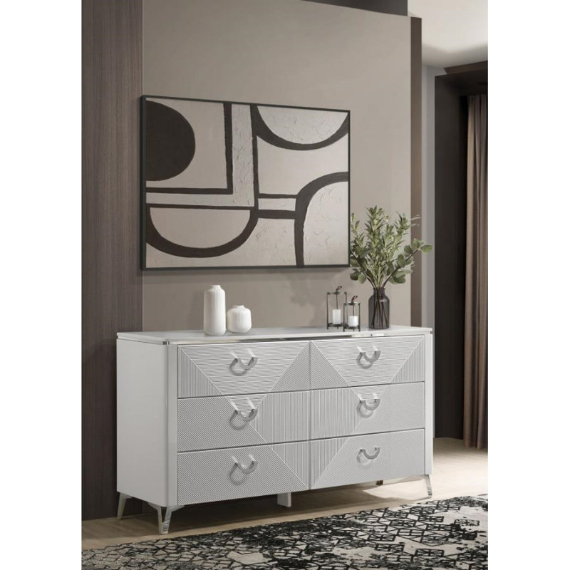 Commode 6 tiroirs Mitza