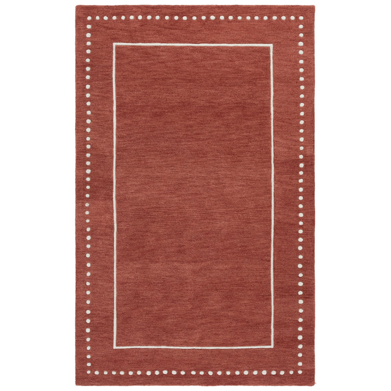 Bella 151 Hand Tufted Wool Geometric Shapes Rug, Rectangle 5' x 8'