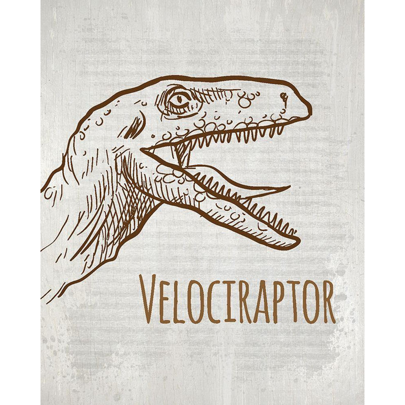 Art encadré sur toile tendue par Trinx Kimberly, Allen: Dinosaur 4