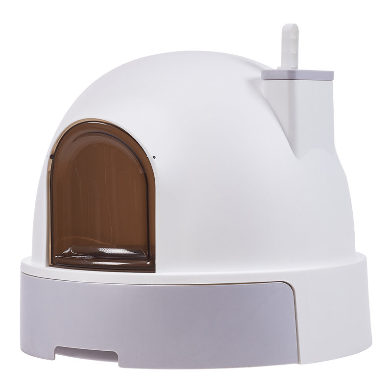 Polyethylene Plastic Litter Box with Scoop
