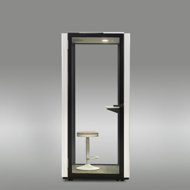 Cabine de réunion modulaire pour personne seule
