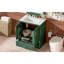 Meuble-lavabo autoportant de 30 po avec lavabo, panneau de fibres à densité moyenne et structure en bois massif, 1 tiroir de séparation et 2 portes à fermeture en douceur (double tablette sur la porte)-2067965876