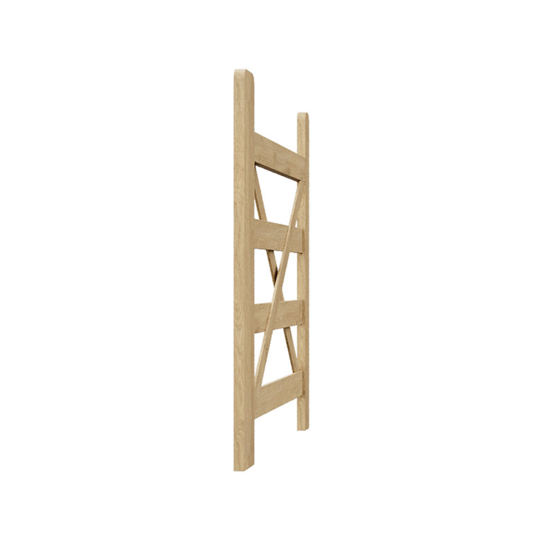 Wood Gate, 90cm H x 90cm W