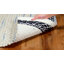 Tapis gris / noir en laine / coton tissé à la main Pocklingt-1127220747