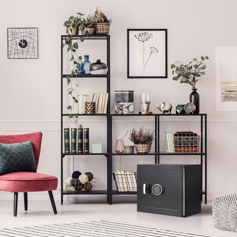 Coffre à bijoux noir 1,01 pied cube | Idée de cadeau, Noir mat