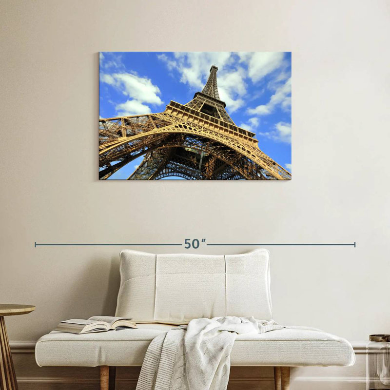 Lilie Towering Eiffel Tower Paris, 24" H x 36" W