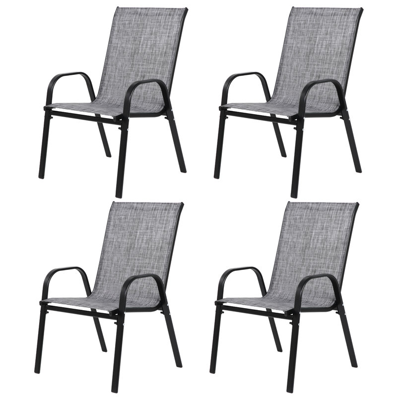 4 chaises de patio (sans la table)
