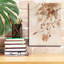 Toile épique Graffiti «Boho Natural 2» par Silvia Vassileva, 12 po x 16 po-347457791