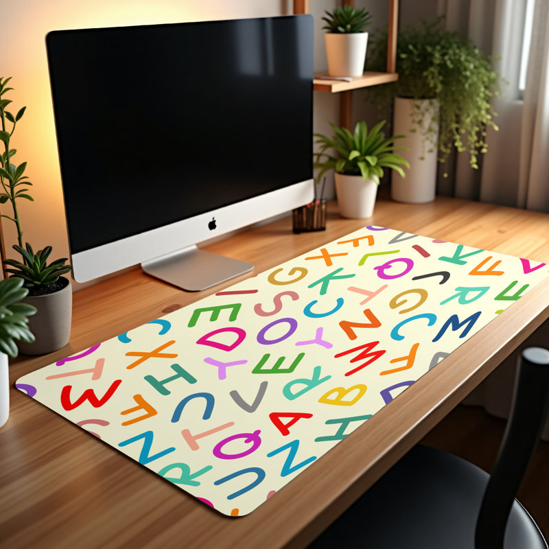 Polyester Desk Pad, 23.6x13.8