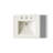 Memoirs 26.375" Tall Rectangular Pedestal Bathroom Sink with Overflow-1002044524-1002044534