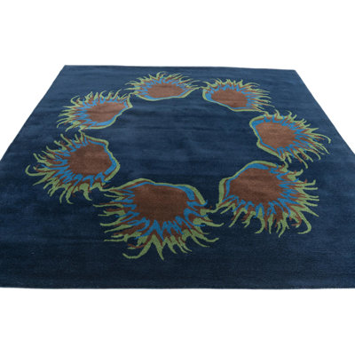 Noell Navy Blue Rug