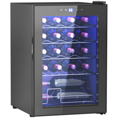Metro Lane Single Zone 43cm Freestanding 20 Bottle Wine & Beverage Refrigerator