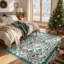 Tapis de Noël à motif marocain Laziya-1059999680
