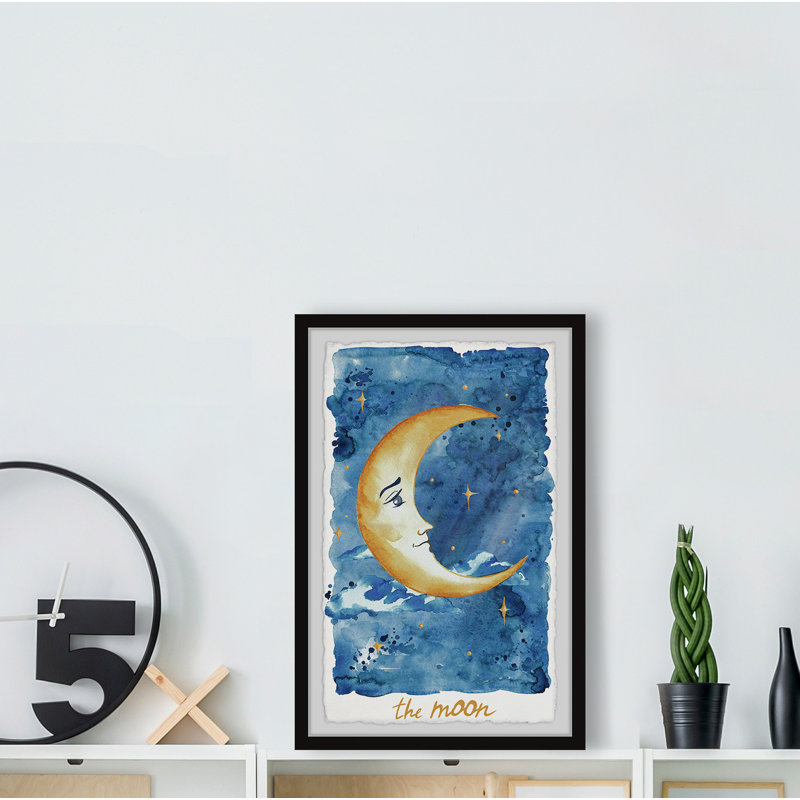 Shining in Darkness 1 Piece Single Picture Frame Painting, 91cm H x 61cm W x 3.81cm D