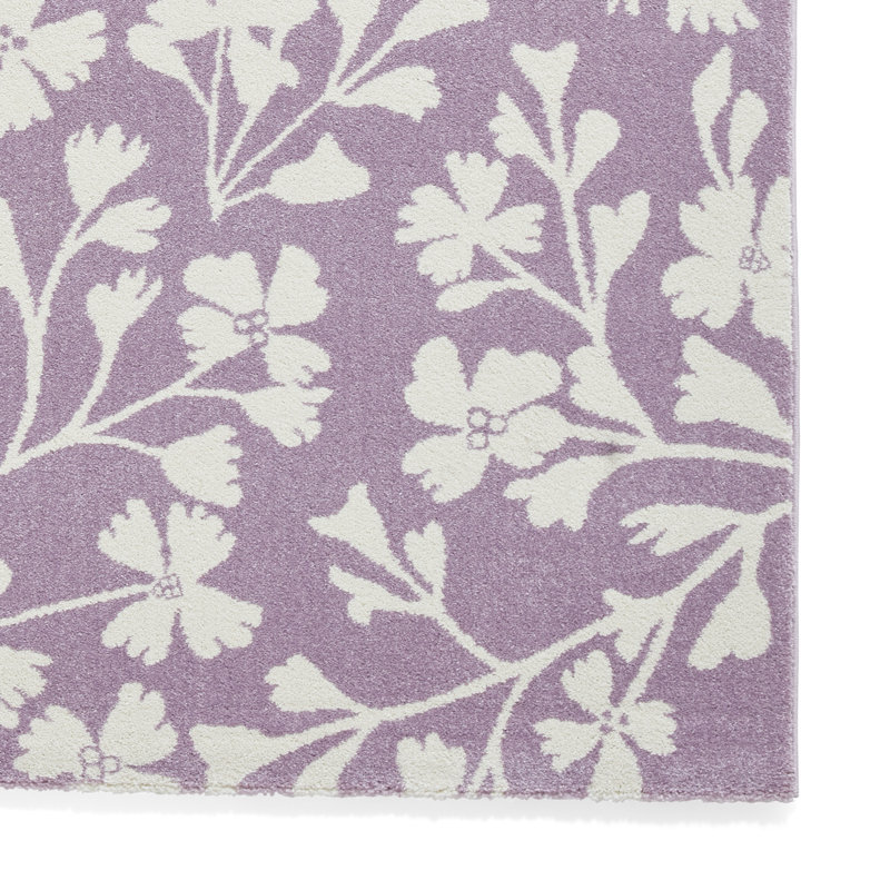 Catherine Lansfield Floral Area Rug, Rectangle 80 x 150 cm