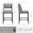 Jenie Upholstered 26.4'' Linen Counter Stool with Metal Frame-487711834