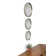 Ensemble de miroirs décoratifs 3 pièces Truby