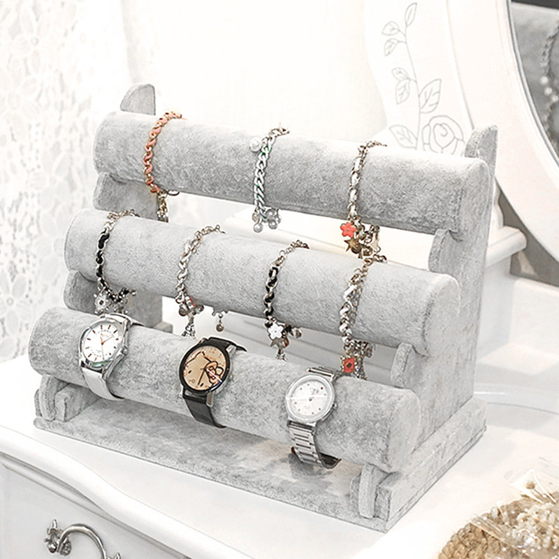 Porte-bijoux, Gris