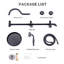 Robinet de douche avec pomme de douche à 2 fonctions 8 pouces-104845183