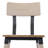 Lazro Commercial Grade Rustic Antique Industrial Style Wood Dining Chair-1787019640