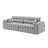 Chenille Striped Compression Sofa with 2 pillows-377285014