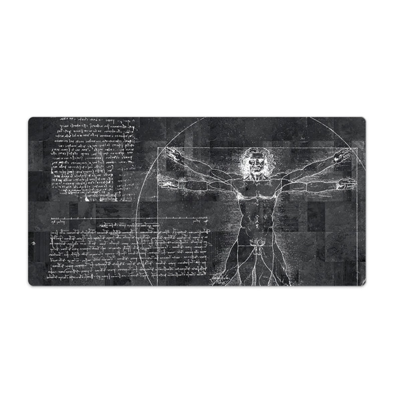 Polyvinyl Chloride (PVC) Desk Pad, 0.1cm H x 120cm W x 60cm D