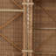 Canapé modulaire d'extérieur en osier tissé à la main 114,5 po Corto