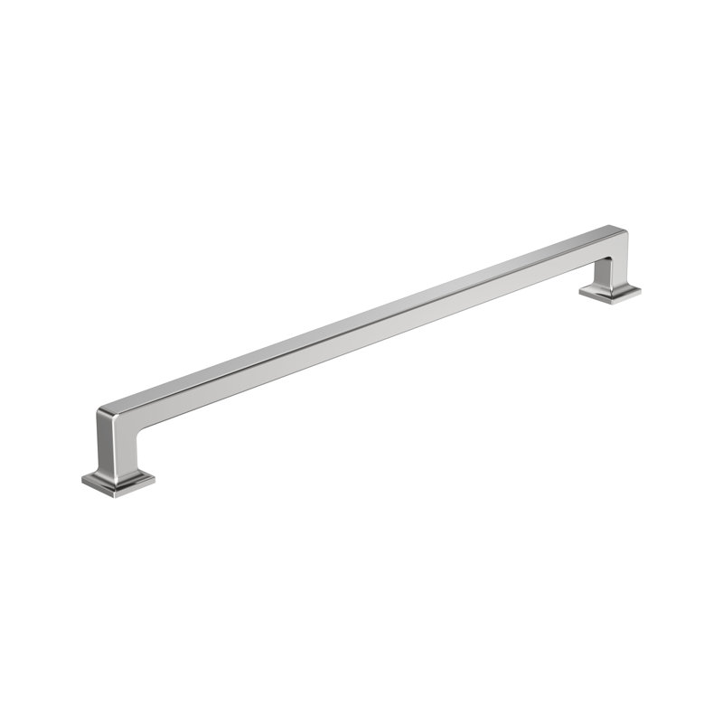 Poignée d'armoire Lintel, Chrome poli, 18"