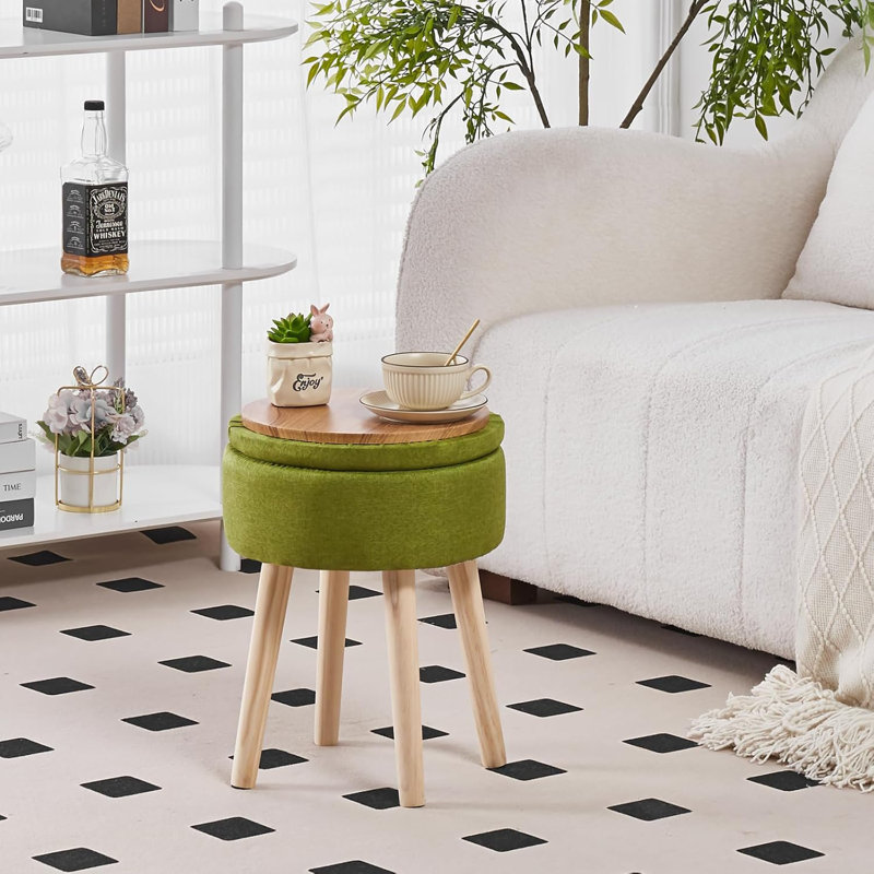 Pouf Ottoman Foot Stool Wayfair Wayfair Ottoman Stool Storage