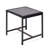 3 Pieces Patio Bistro Set Outdoor Rocking Chair W Cushion For Yard Garden Poolside