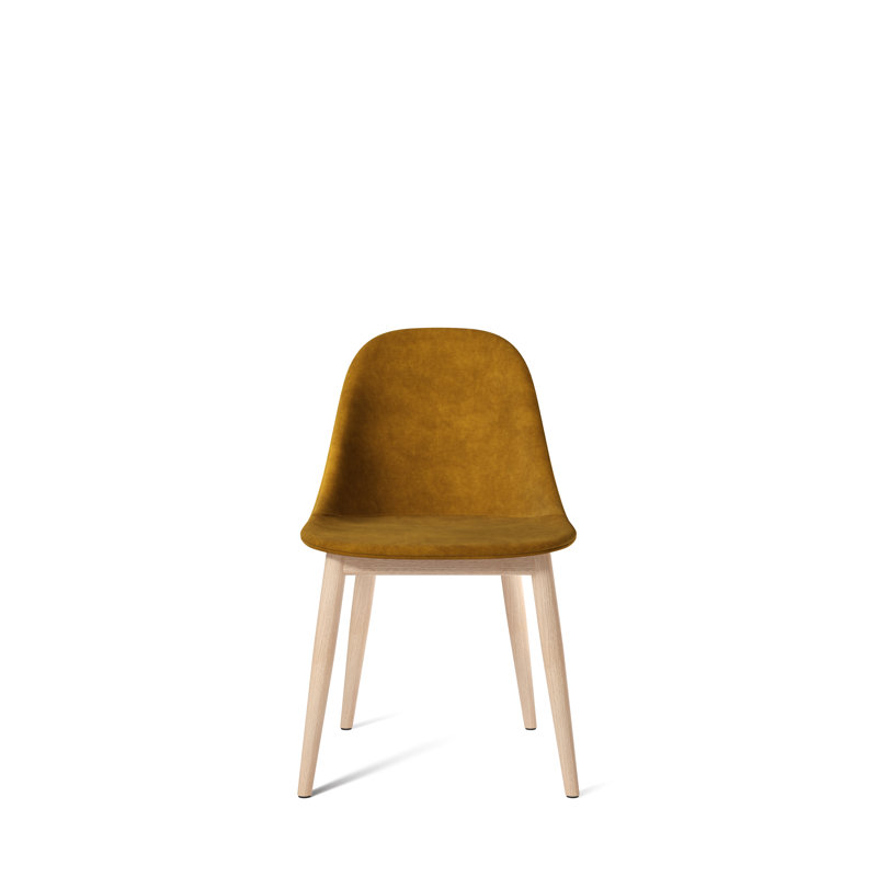 Harbour Dining Chair, Bouclé 02 Acrylic, Black Oak