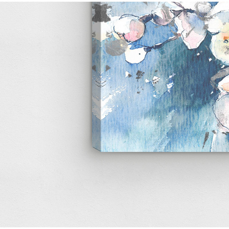 «Spring Blossom», reproduction d'art sur toile tendue, H 16 po x l 24 po, Toile tendue