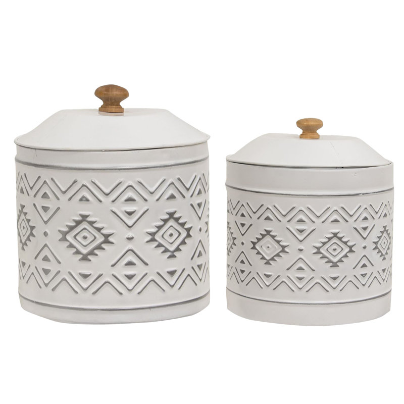 Metal Canister - Set of 2