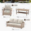 Rattan 7 - Person Seating Group with Cushions-179107345-179107343