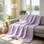  Couverture matelassée réversible réversible, 100% polyester doux et confortable, jeté léger, respirant, séchage rapide, pour lit AC, toutes saisons, rose, 80 po x 90 po.-119459274-119459276