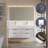 48" Wall-Mounted Double Sink Bathroom Vanity With White Stone Countertop, LED Light & 6 Soft-Close Drawers, Modern Design-1693027936