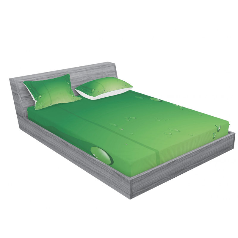 Microfiber Sheet Set, Queen Sheet Set with Fitted Sheet
