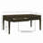 Fluted 2-Drawer Coffee Table